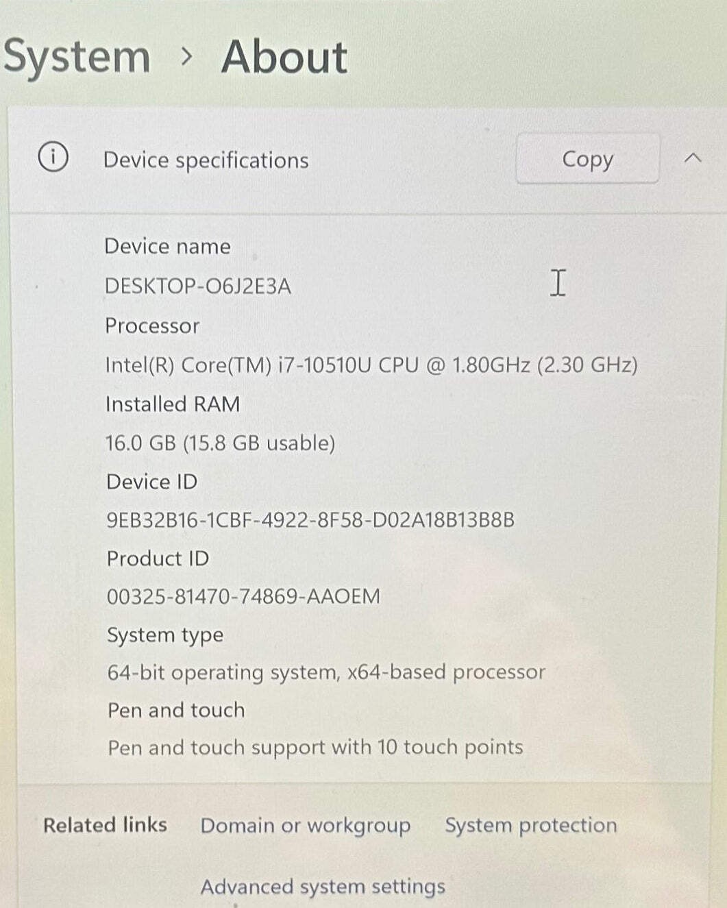 Dell Inspiron 7391 13.3-inch Laptop Core i7 16GB Ram 512GB Black