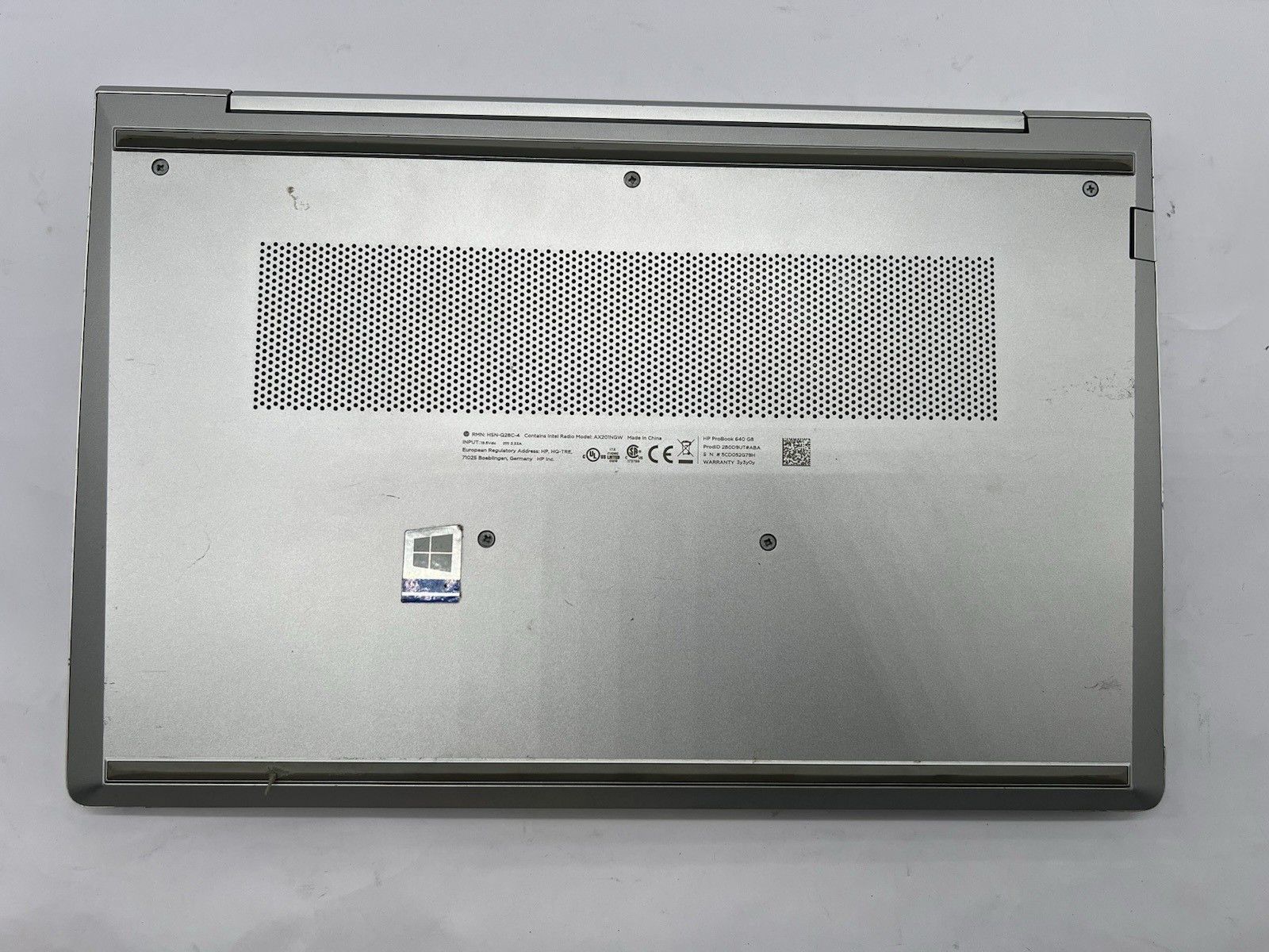 HP ProBook 640 G8 Laptop, i5-1145G7, 2.6GHz, 8GB RAM, No HDD/OS/AC-Bad Screen