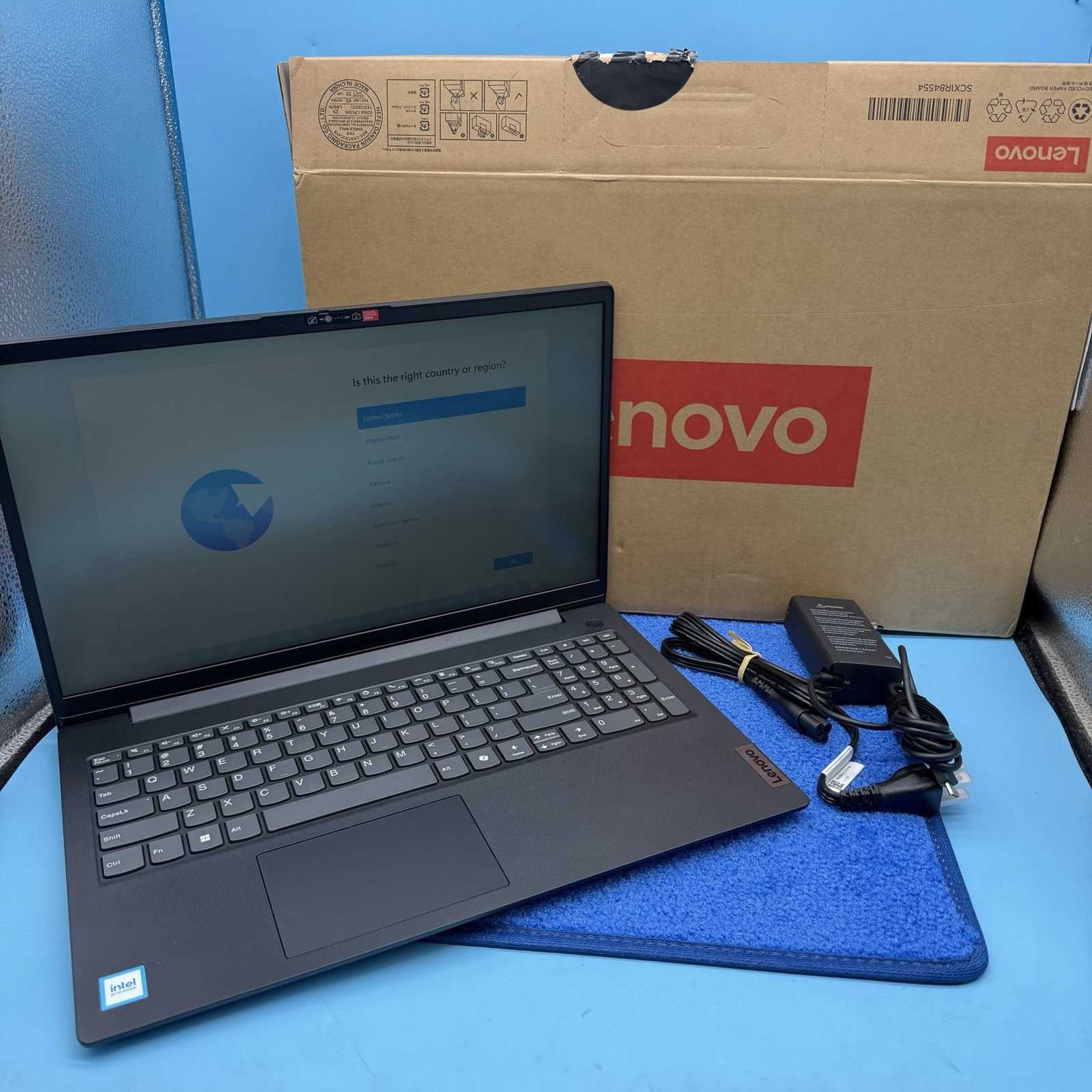 Lenovo V15 FHD Laptop 15.6” 8GB DDR5 Ram, 256GB SSD- Windows 11 Pro