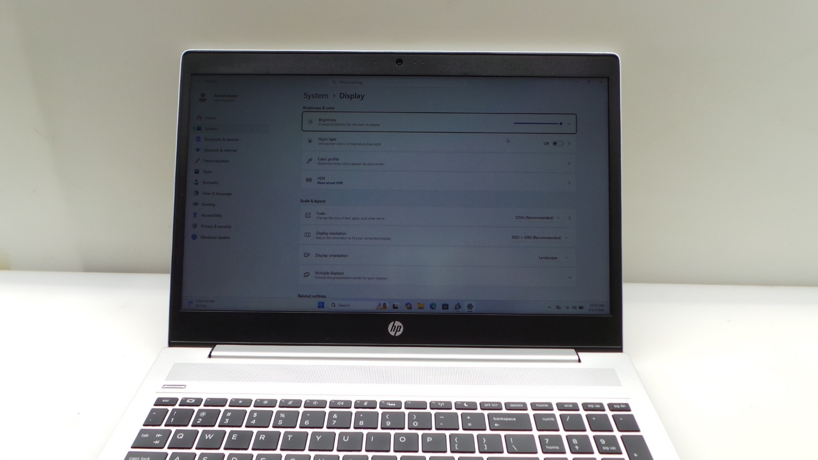 HP ProBook 455 G6 | 15.6″ | AMD Ryzen 5 2500U | 8GB RAM 256GB NVMe | WIN 11 PRO