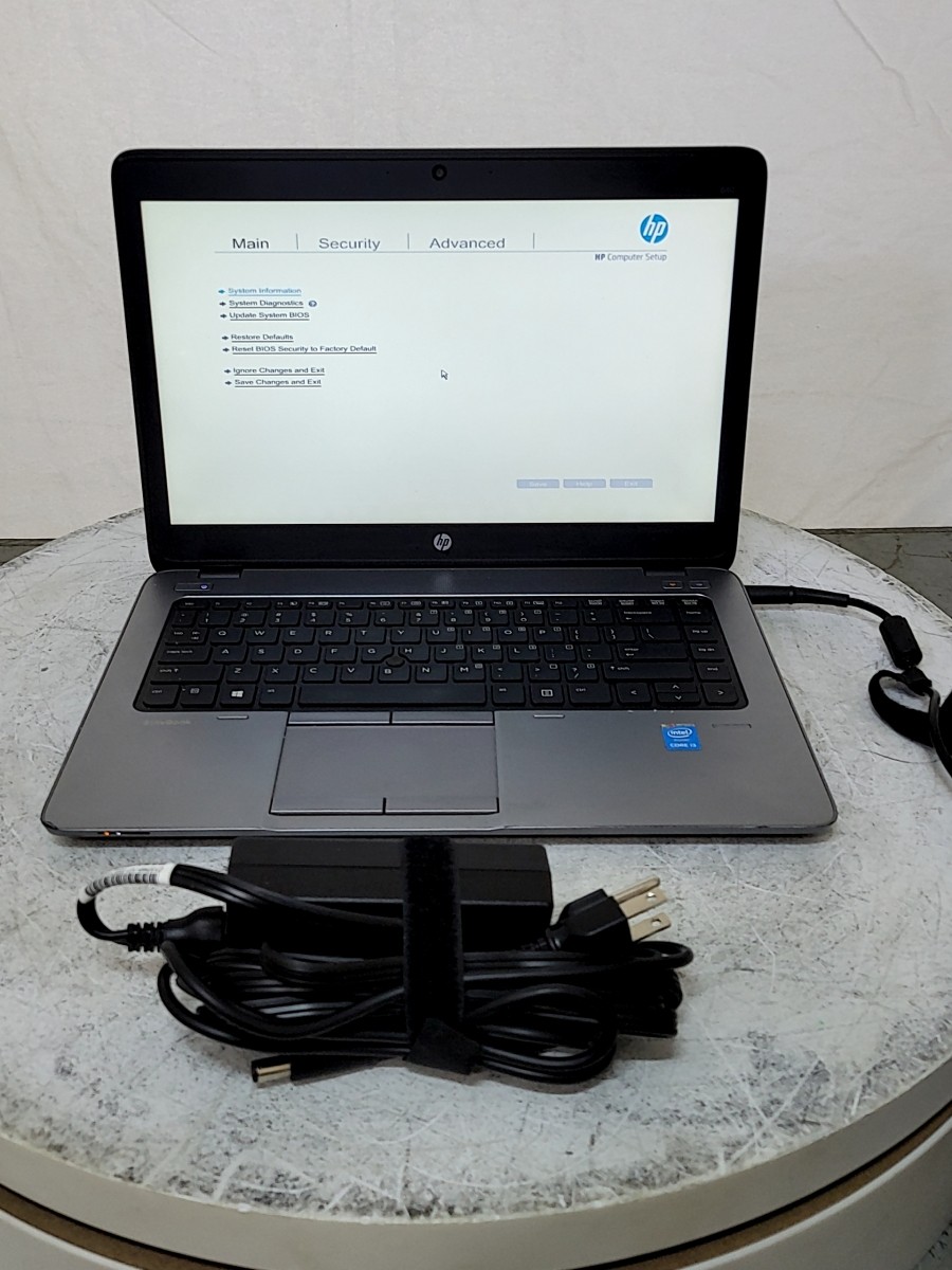 HP ELITEBOOK 840 G1 J8U02UT-ABA 14″ Laptop I3-4030U 4GB 500GB SEE NOTES