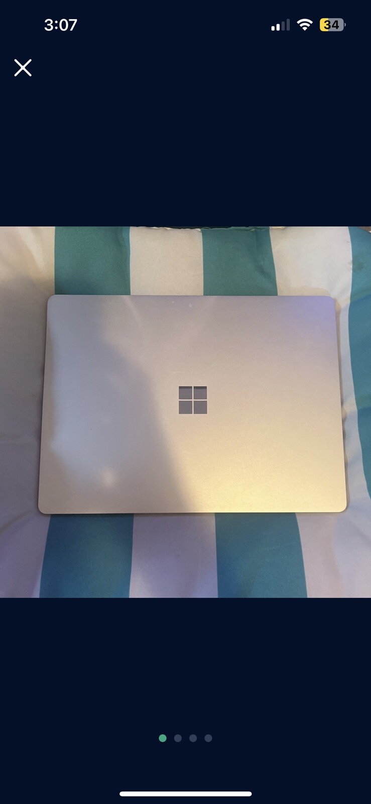 Microsoft Surface Laptop 5 13.5” Touch (256GB SSD, Intel Core i5 12th Gen.,…