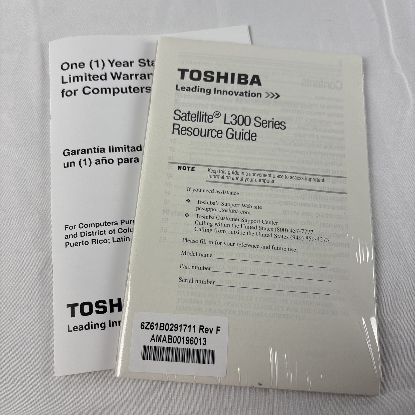 Toshiba Satellite L305-S5920 2GB SDRAM 160GB HDD 15.4” Laptop New Tested