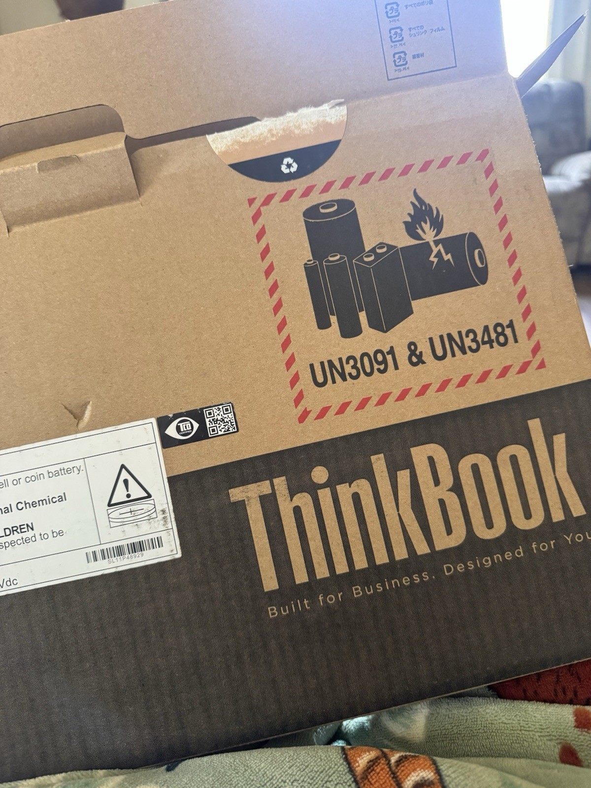 Lenovo ThinkBook 14 G7 ARP Ryzen 5 7535HS 8GB 256GB SSD 14″ WUXGA W11H