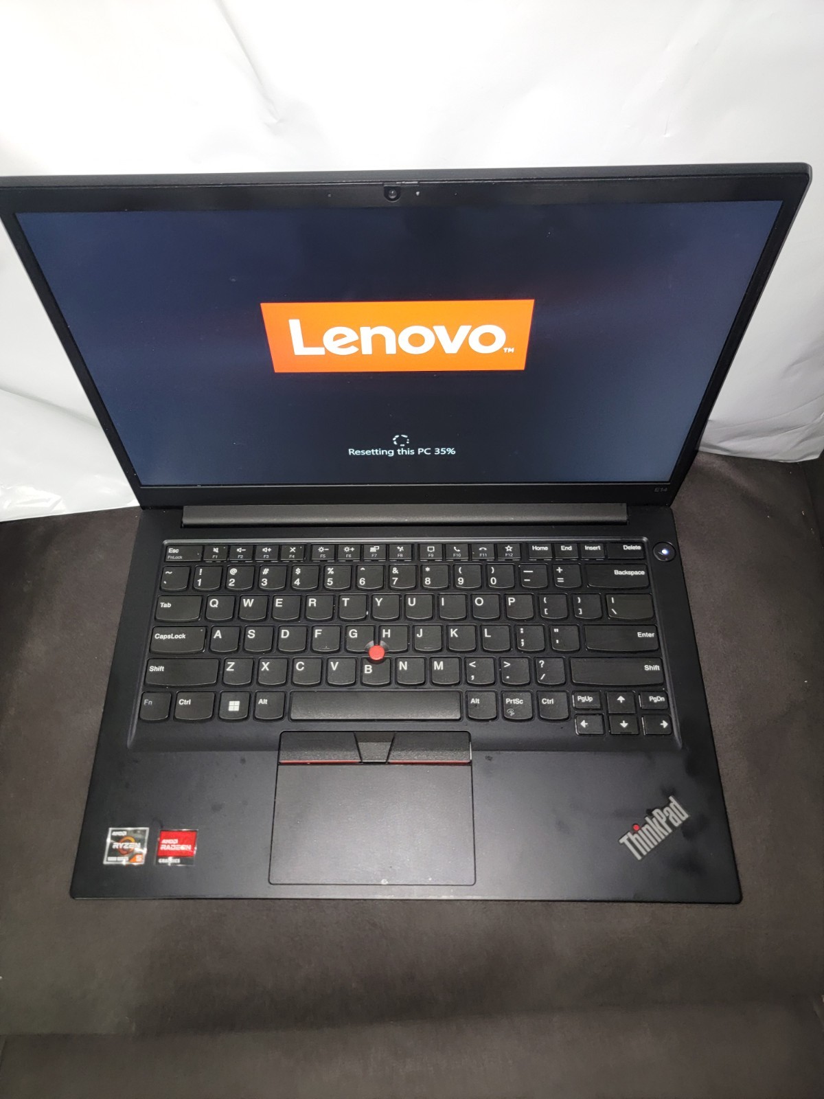 Lenovo ThinkPad E14 Gen AMD Ryzen 5 5000 Series Password Locked Won’t Reset