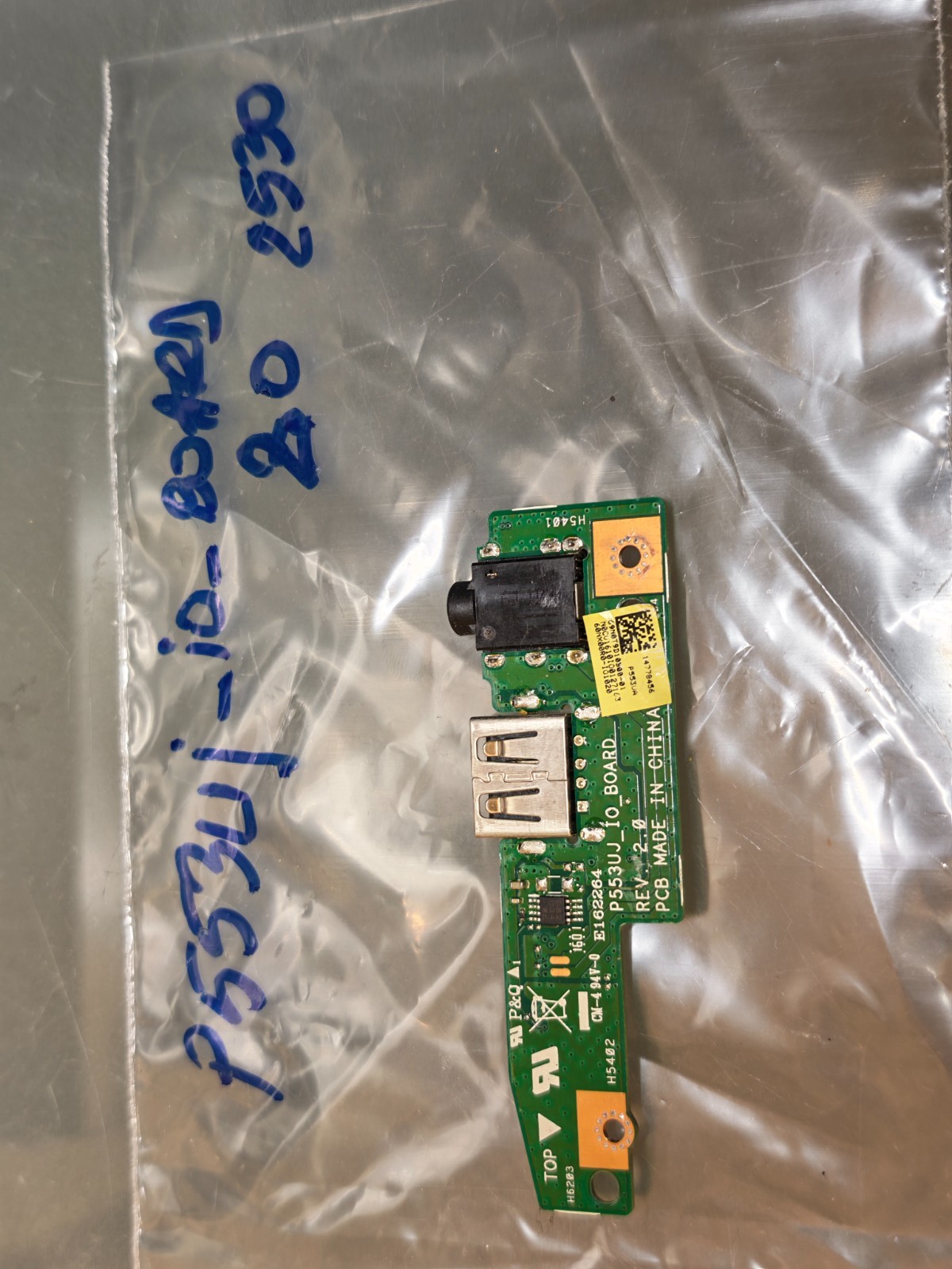 ASUS P2530 P2540 USB CARD AUDIO JACK P553UJ_IO BD REV. 2.0 #