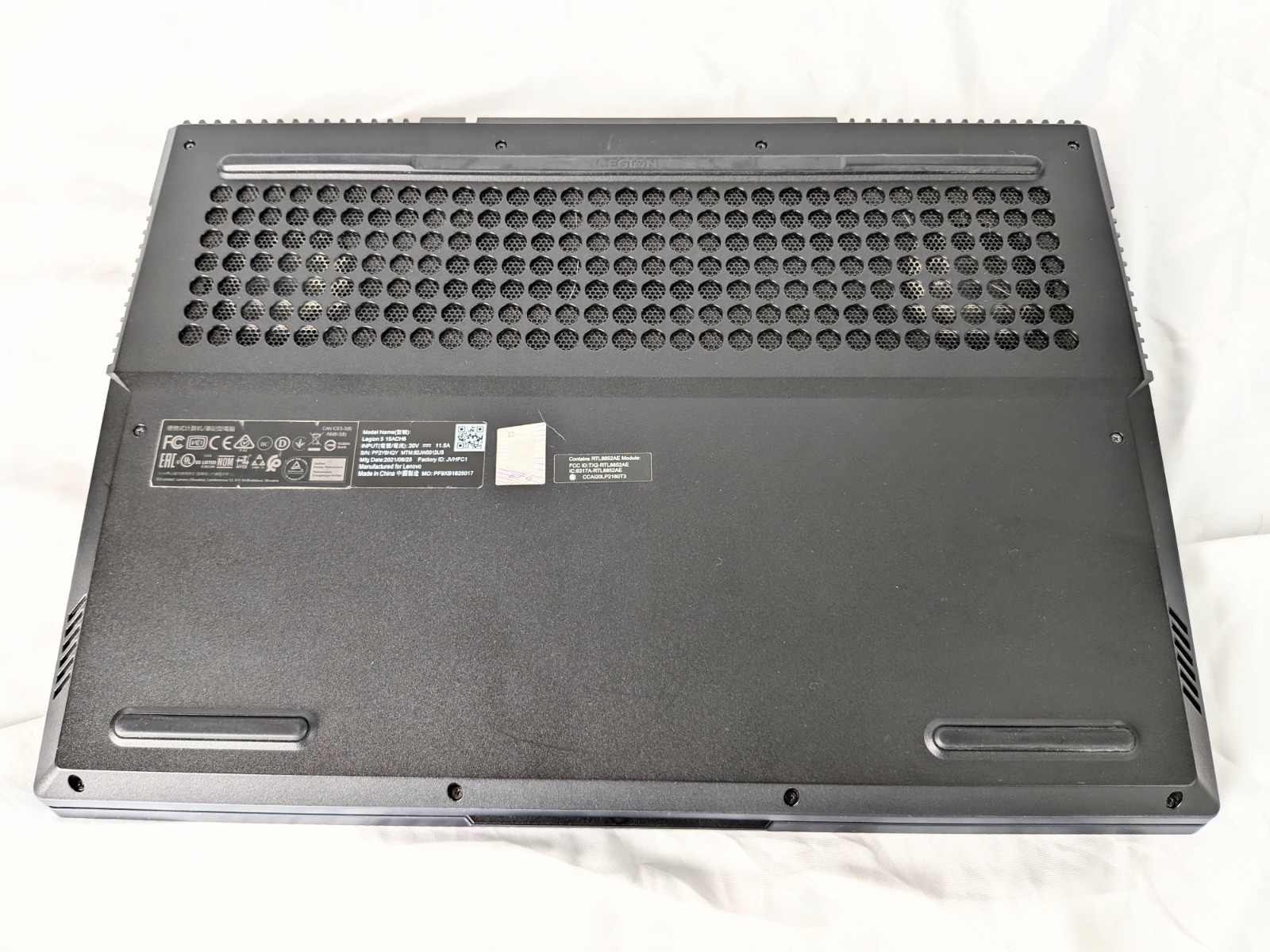 Lenovo Legion 5 (3050ti) 1.5TB Storage with Upgraded Battery and WiFi