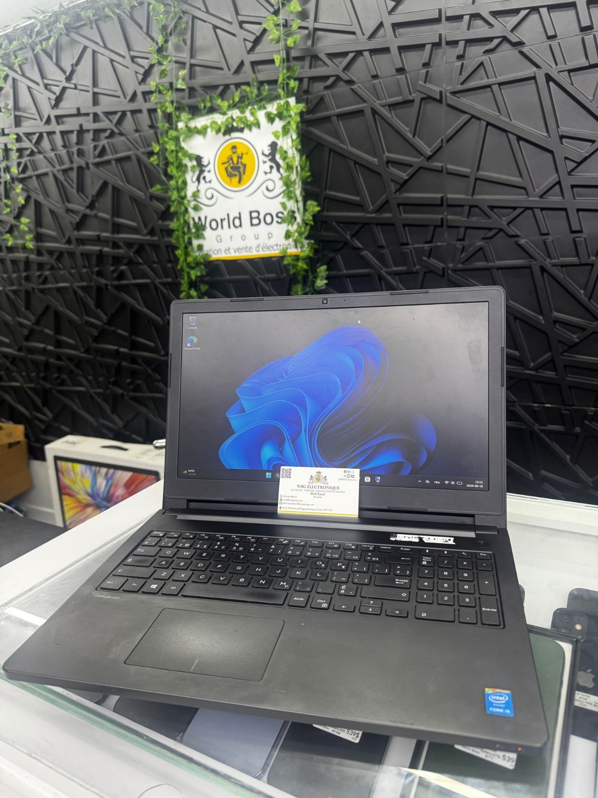 Dell Latitude 3560 Gen5- 256Gb – 15,6” (1920X1080)