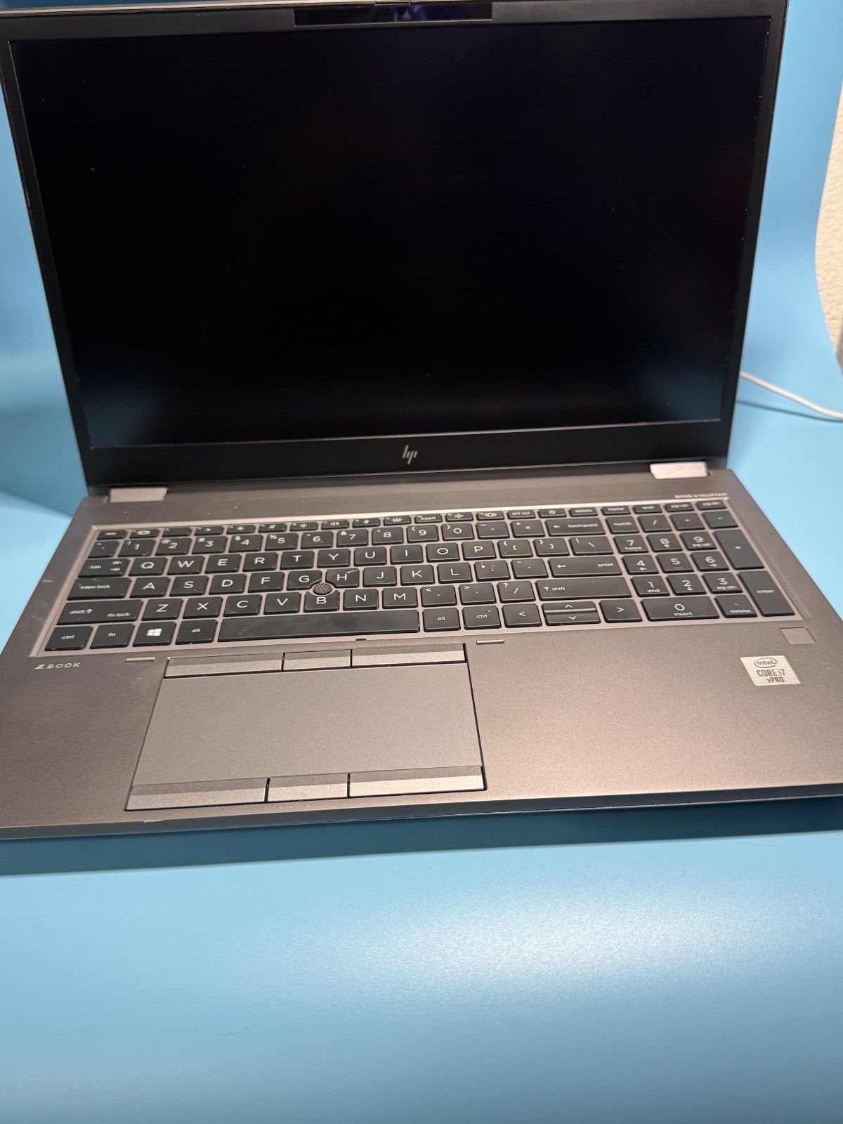 *READ* HP ZBOOK FURY 15 G7 INTEL I7-10850H 2.7GHZ 8GB RAM NO SSD