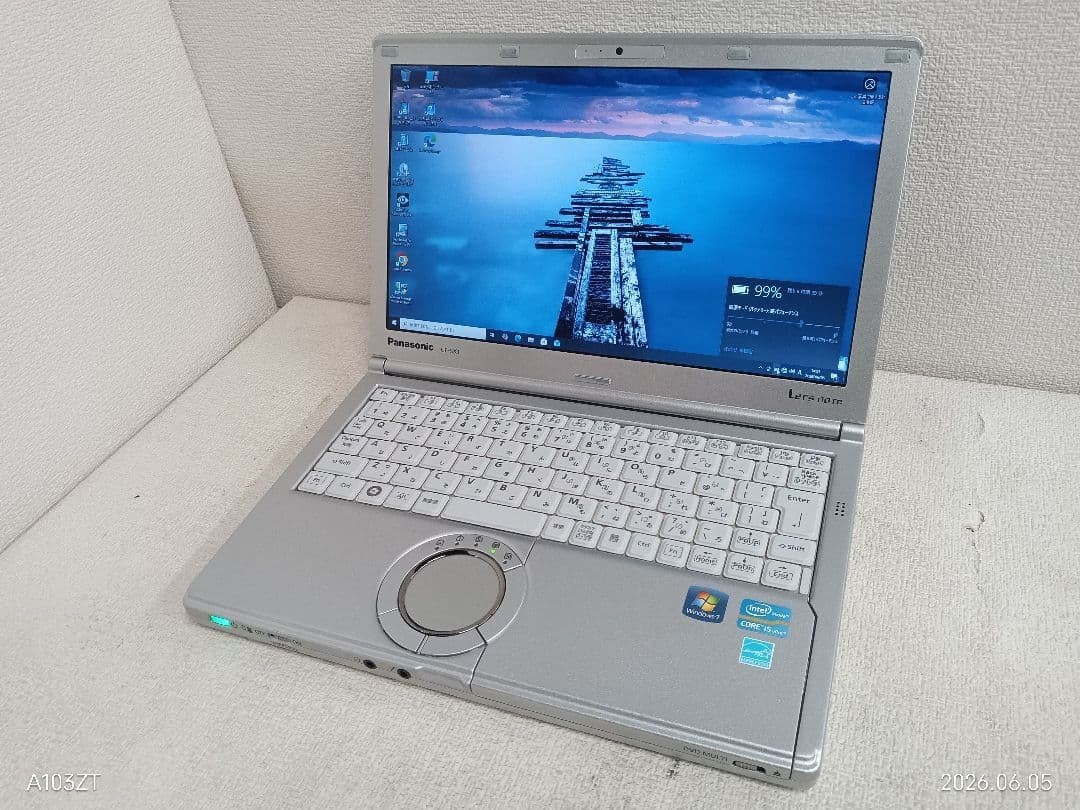 Panasonic Let’s Note CF-SX1 Core i5 2.60GHz RAM 8GB Used