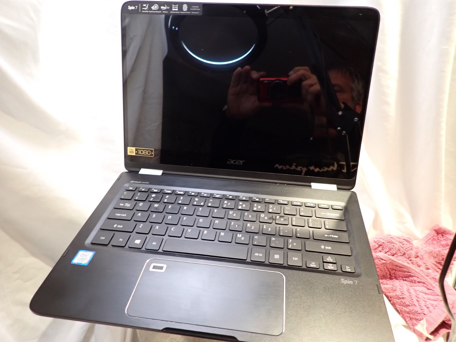 Acer Spin 714 14 Touchscreen Convertible Laptop Tablet Intel i7 8GB 256GB Win 10