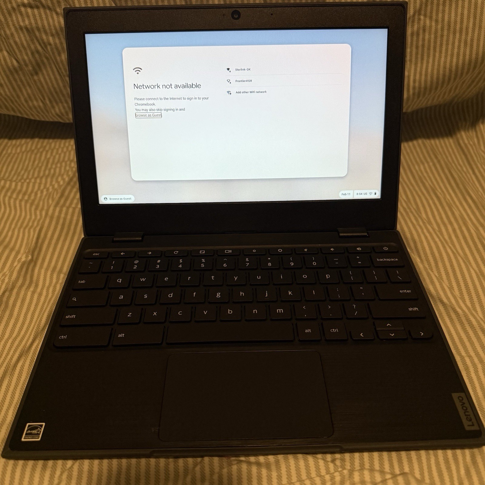 Lenovo 100e Chromebook 2nd Gen MTK 11.6″ MediaTek 4GB 32GB Black Chrome OS