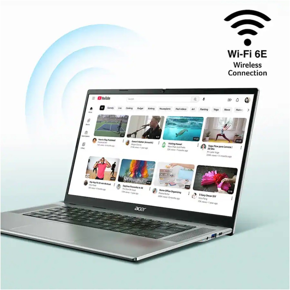 Acer – Chromebook 315 – 15.6″ FHD Laptop with Google AI – MediaTek Kompanio 540
