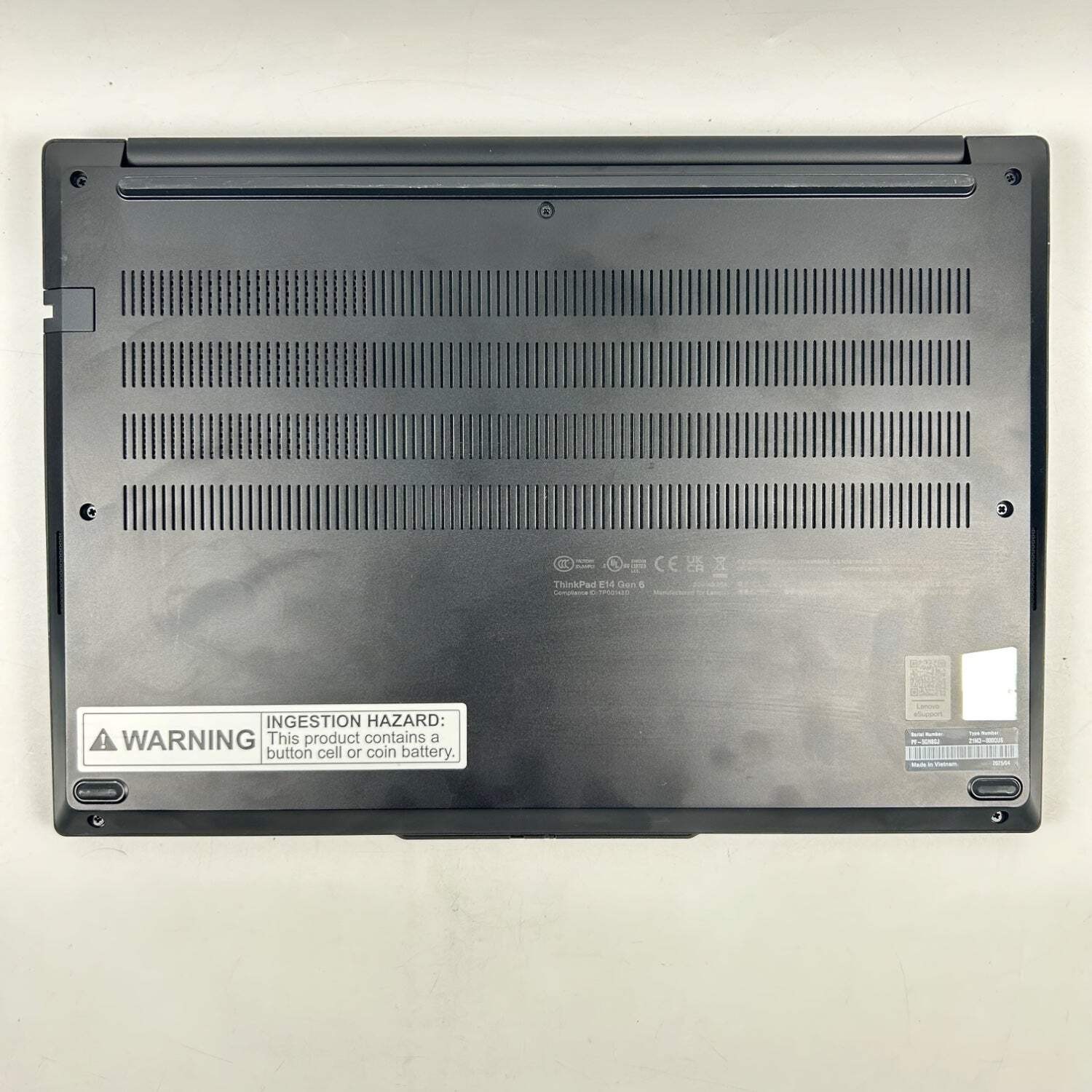 Lenovo ThinkPad E14 Gen 6 14″ Ryzen 7 7730U 2.7GHz 16GB RAM 256GB SSD