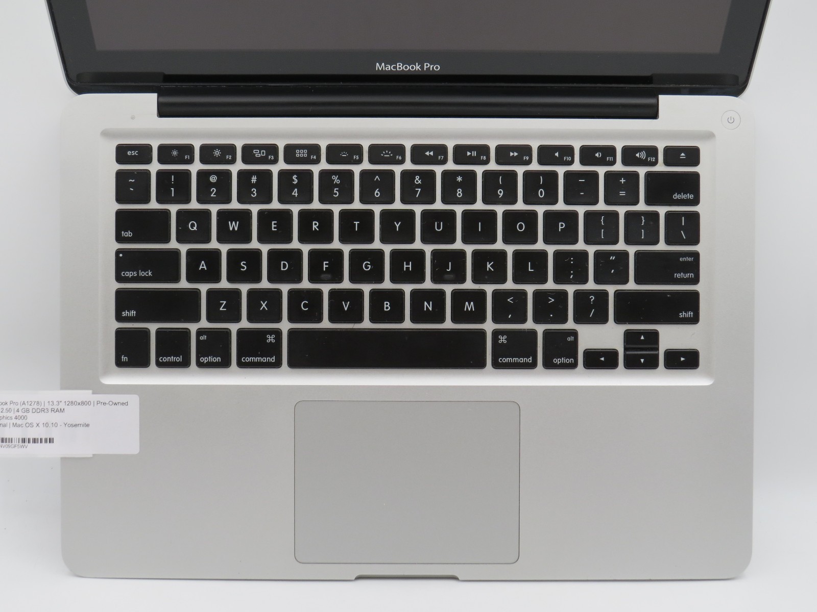 Apple MacBook Pro A1278 | i5-3210M @ 2.5GHz | 4GB DDR3 | HD 4000 | 13.3″ Display