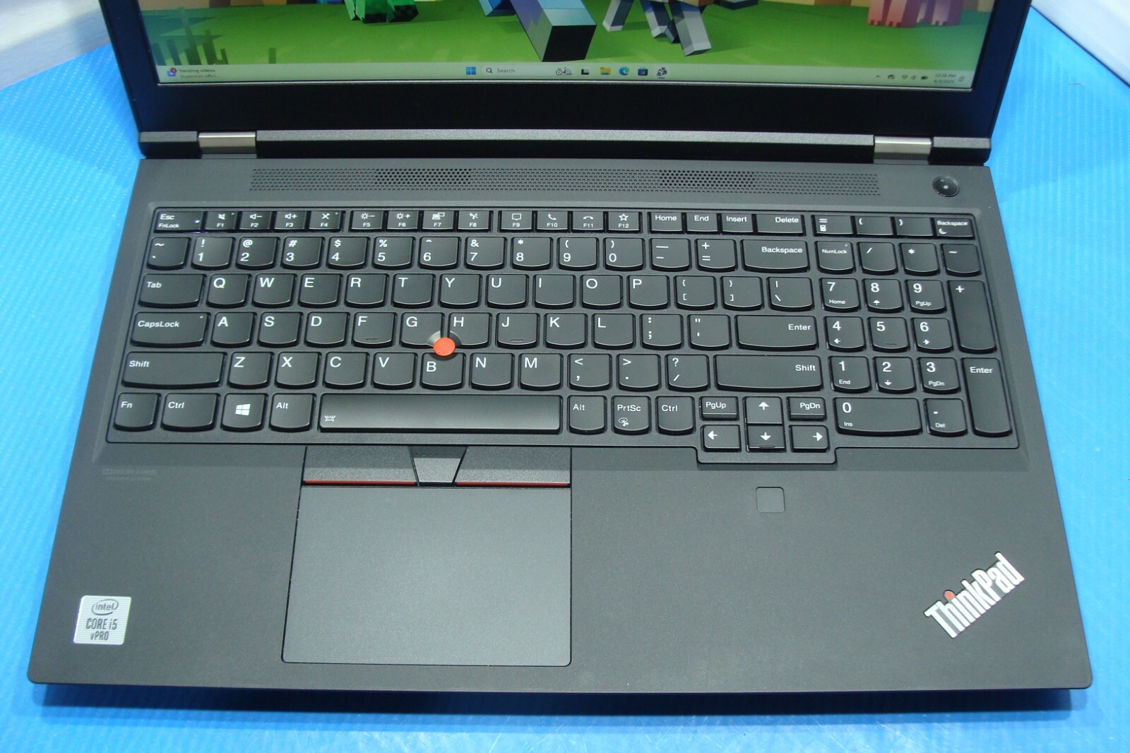 Lenovo ThinkPad P15 Gen 1 15.6″FHD i5-10400H 2.6GHz 16GB 512GB T1000 Win 11 Pro