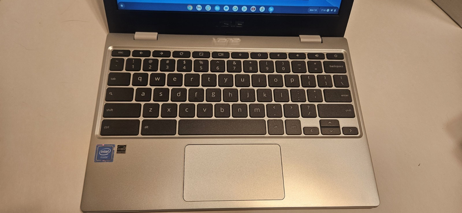 ASUS Chromebook CX1 11.6″ Display Intel N3350 32GB eMMC 4GB RAM CX1100CNA-AS42