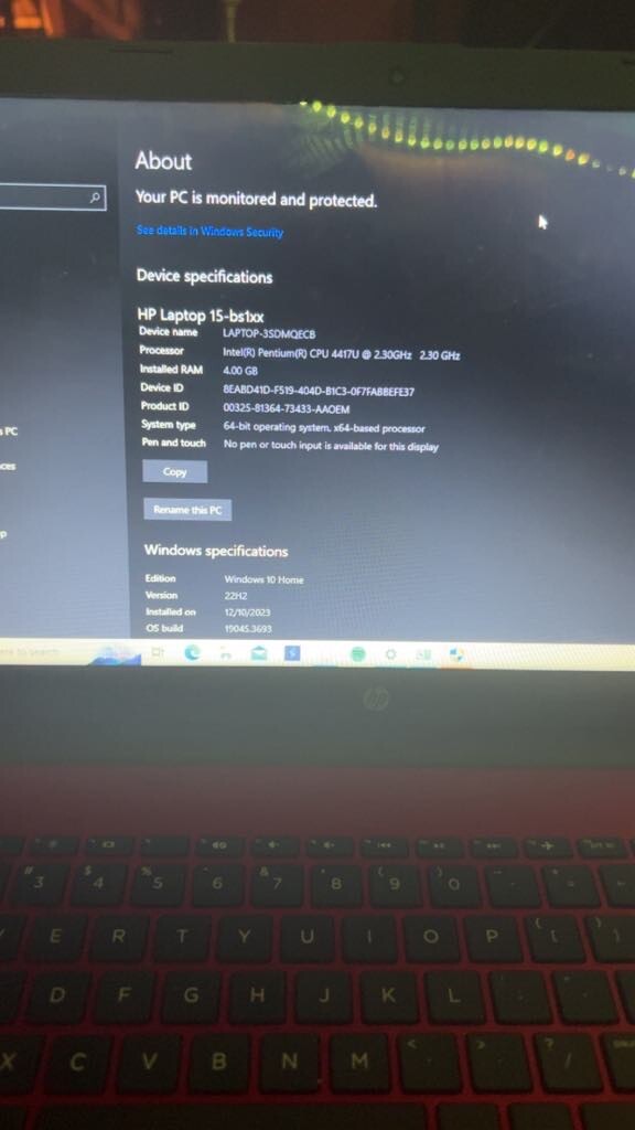 hp laptop 15-bs1xx