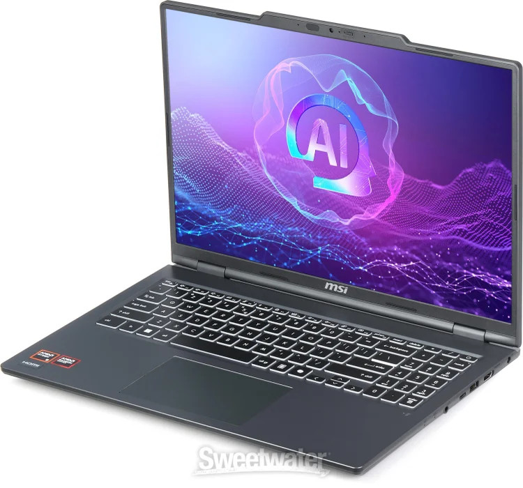 MSI Venture A16 AI A2HM PC Laptop – Solid Gray