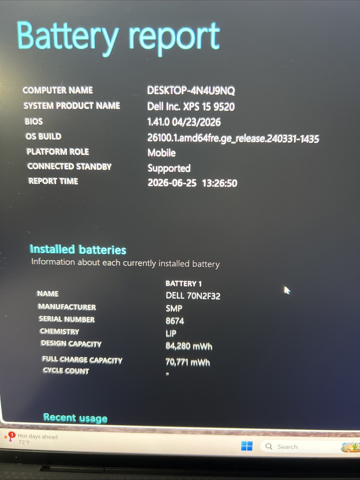Dell XPS 15 9520 i7-12700H NVIDIA GeForce RTX 3050 8GB RAM 256GB NVMe G’teed