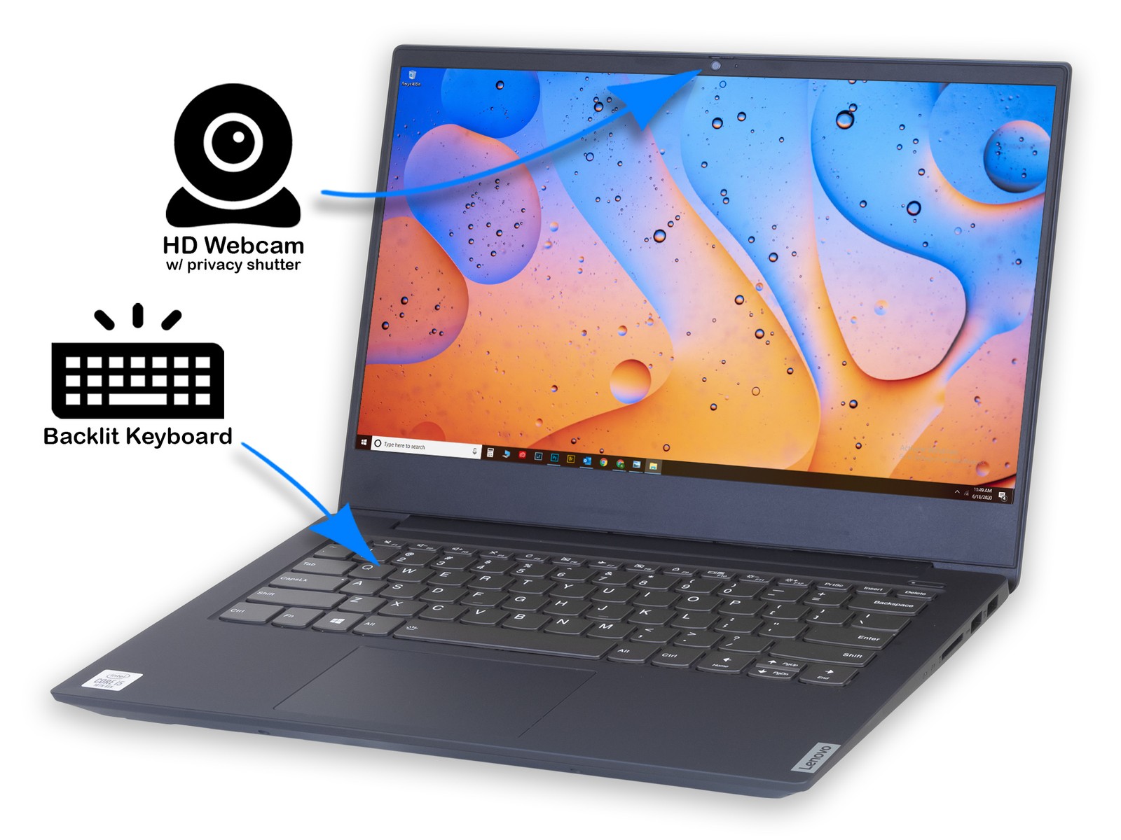 Lenovo IdeaPad S340, 14″ FHD, i5-1035G1, 20GB RAM, 1TB SSD, Windows 10 Pro