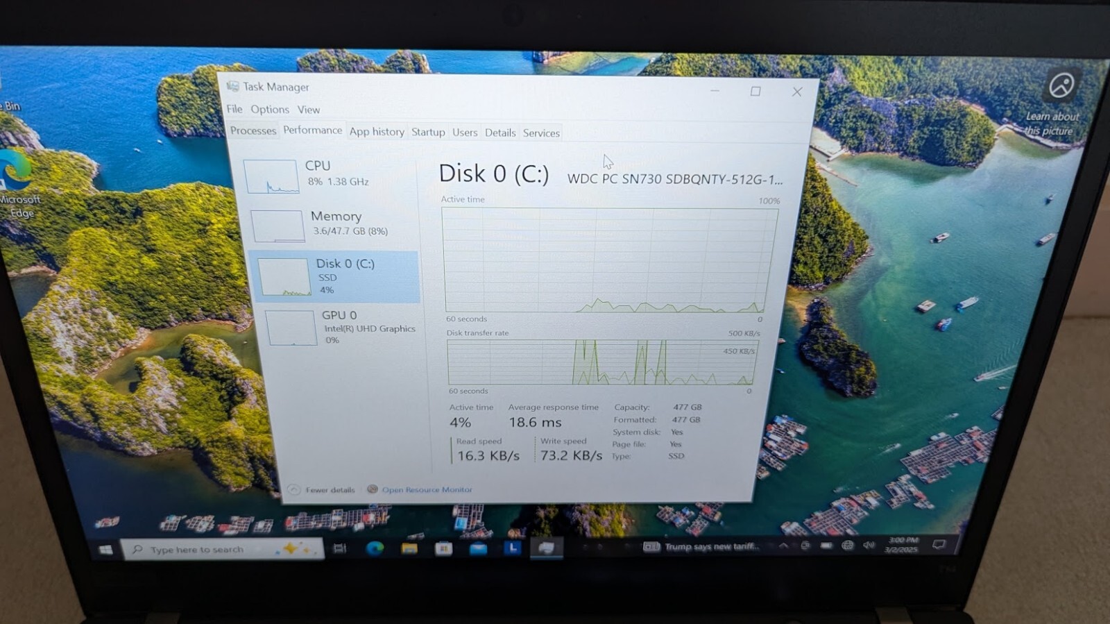 Lenovo T14 G1 i7-10610U 48GB RAM/500 GB SSD – Win 10 Pro TOUCHSCREEN