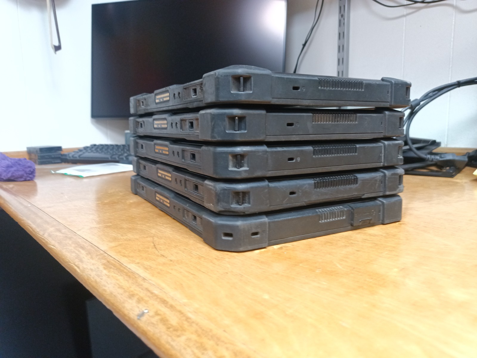Dell Latitude Rugged Tablet Lot of 5 7212 & 7202 Parts Repair i5-8350U SSD RAM