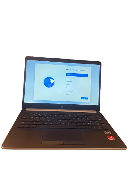 HP 14” Laptop Ryzen 3 3200U 2.6GHz 4GB RAM 128GB SSD Win10 – Touchscreen *READ*