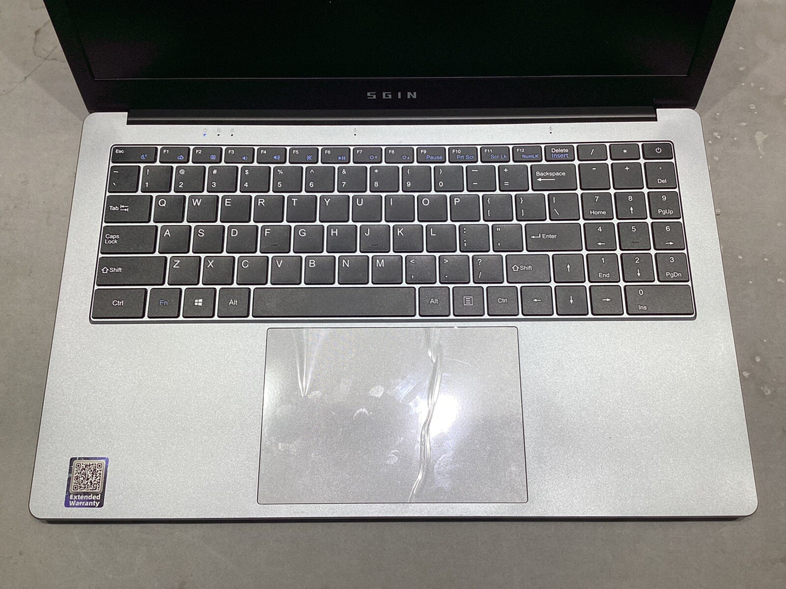 SGIN M15 Laptop 15.6 Inch, 4GB DDR4 128GB SSD Windows 11 *See Pictures*