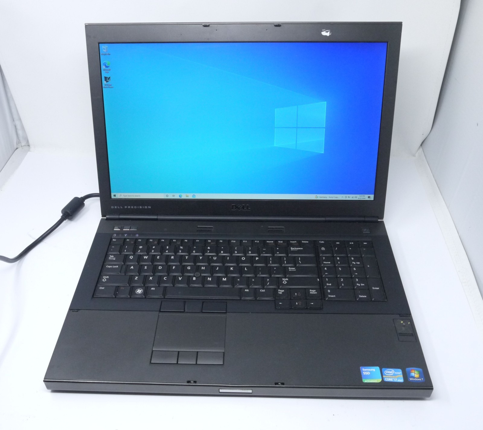 Dell Precision M6600 17.3″ Laptop – i7-2760QM / 8GB / 1TB / Win10 – Dead Battery