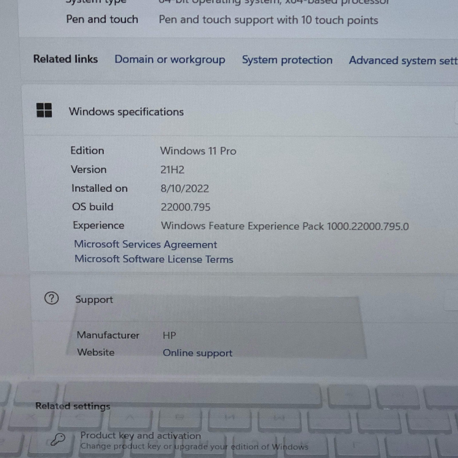 HP Envy x360 15-BP100 15.6″ i7-8550U 1.99Ghz 12GB RAM 1TB SSD