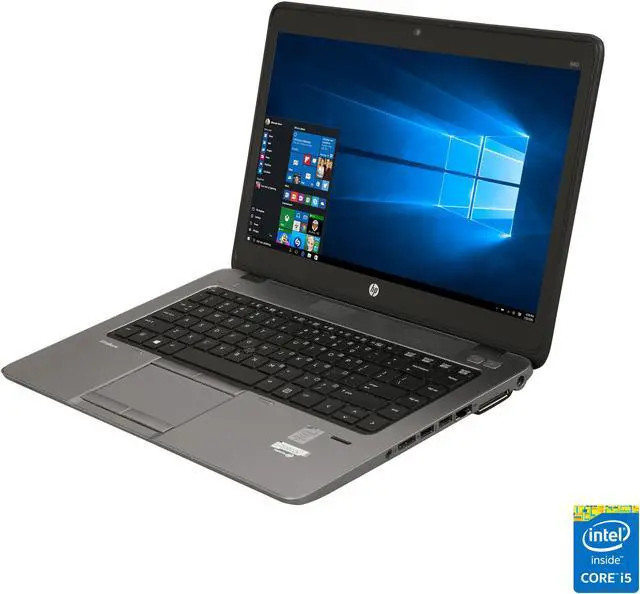 HP Grade A EliteBook 840 G1 Intel Core i5 4300U 8GB RAM 240GB SSD Intel HD