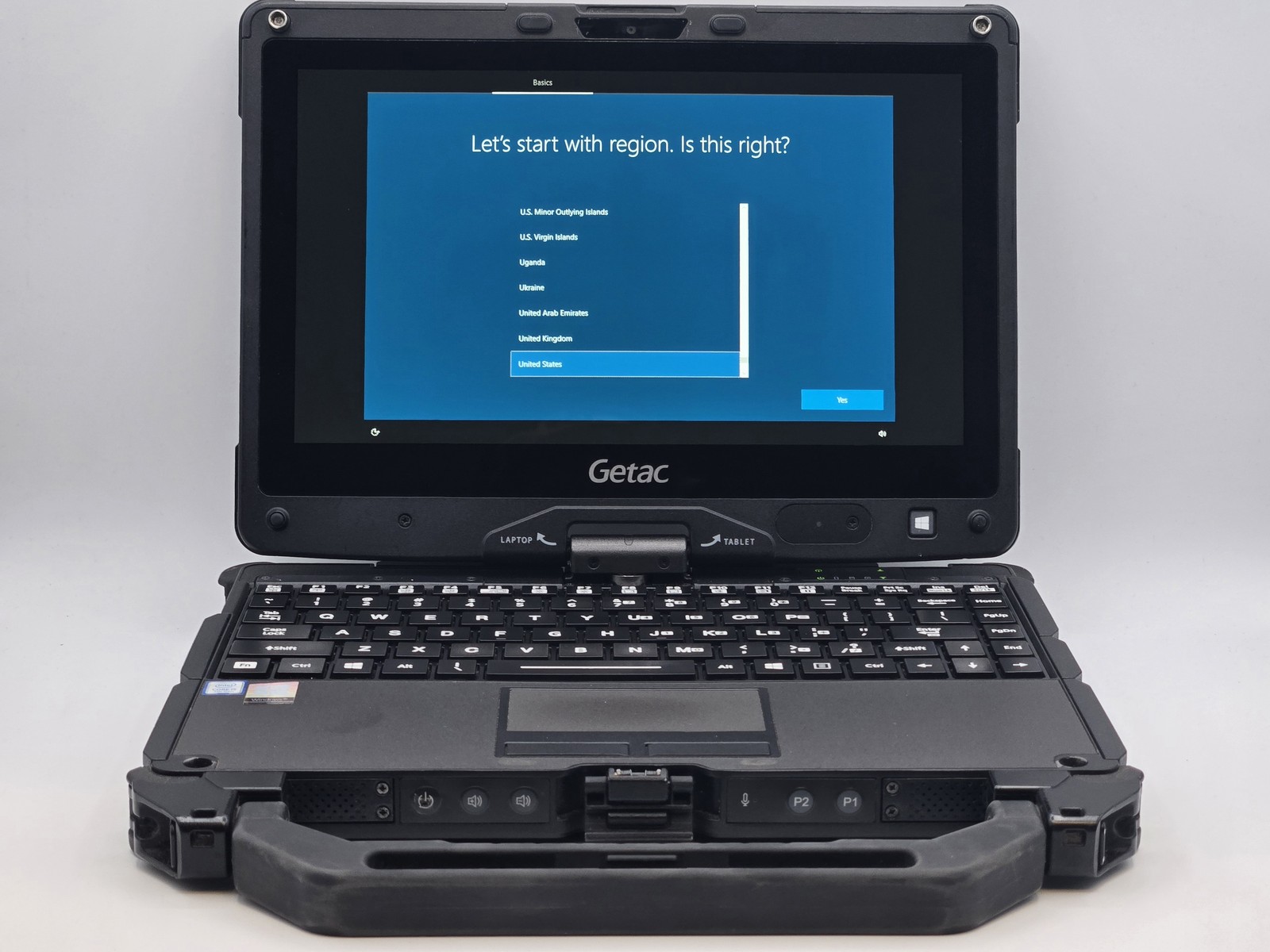 Getac V110G4 2-in-1 11″ HD Touch I5-7200U 256GB SSD 16GB W10P Webcam *READ*