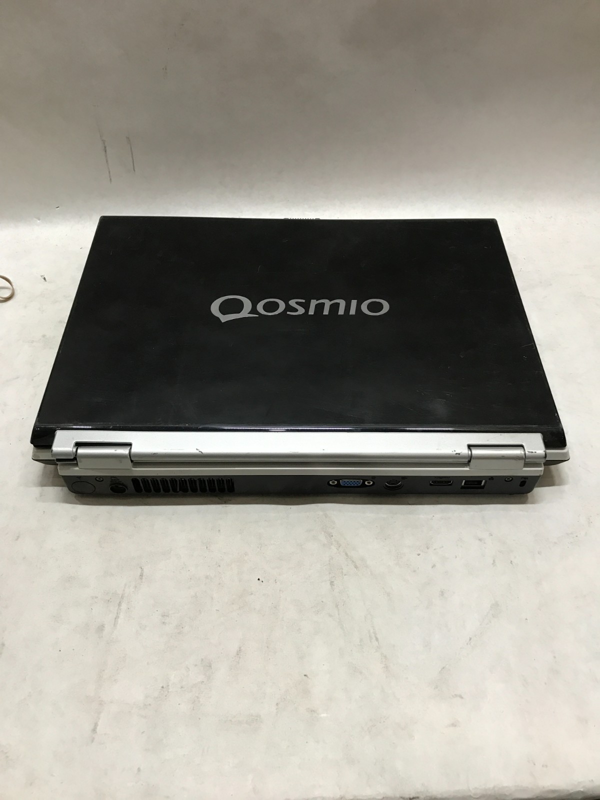 Toshiba Qosmio F5-AV425 15″ Intel Core 2 Duo NO RAM NO HDD/OS For Parts READ -DW