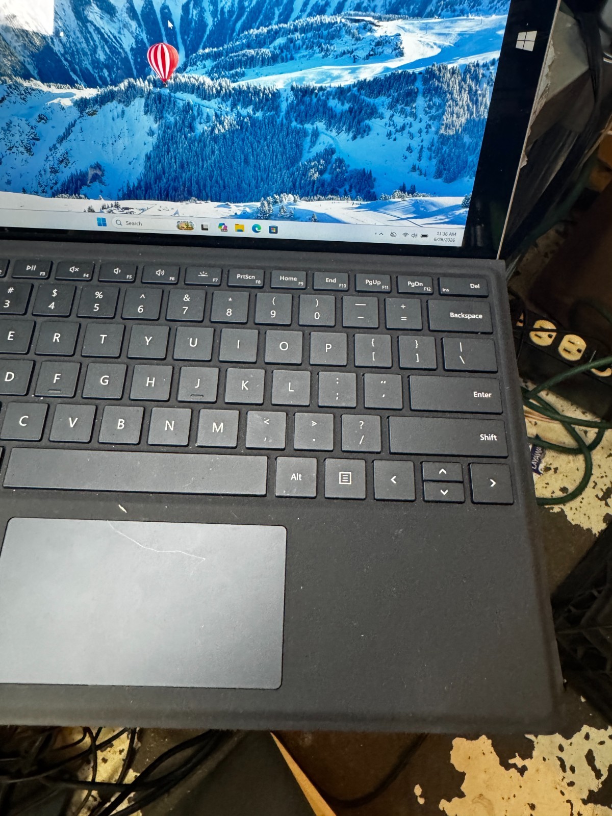 Microsoft Surface Pro 3 Core I5-4300U 4GB RAM 128GB SSD Laptop #6570