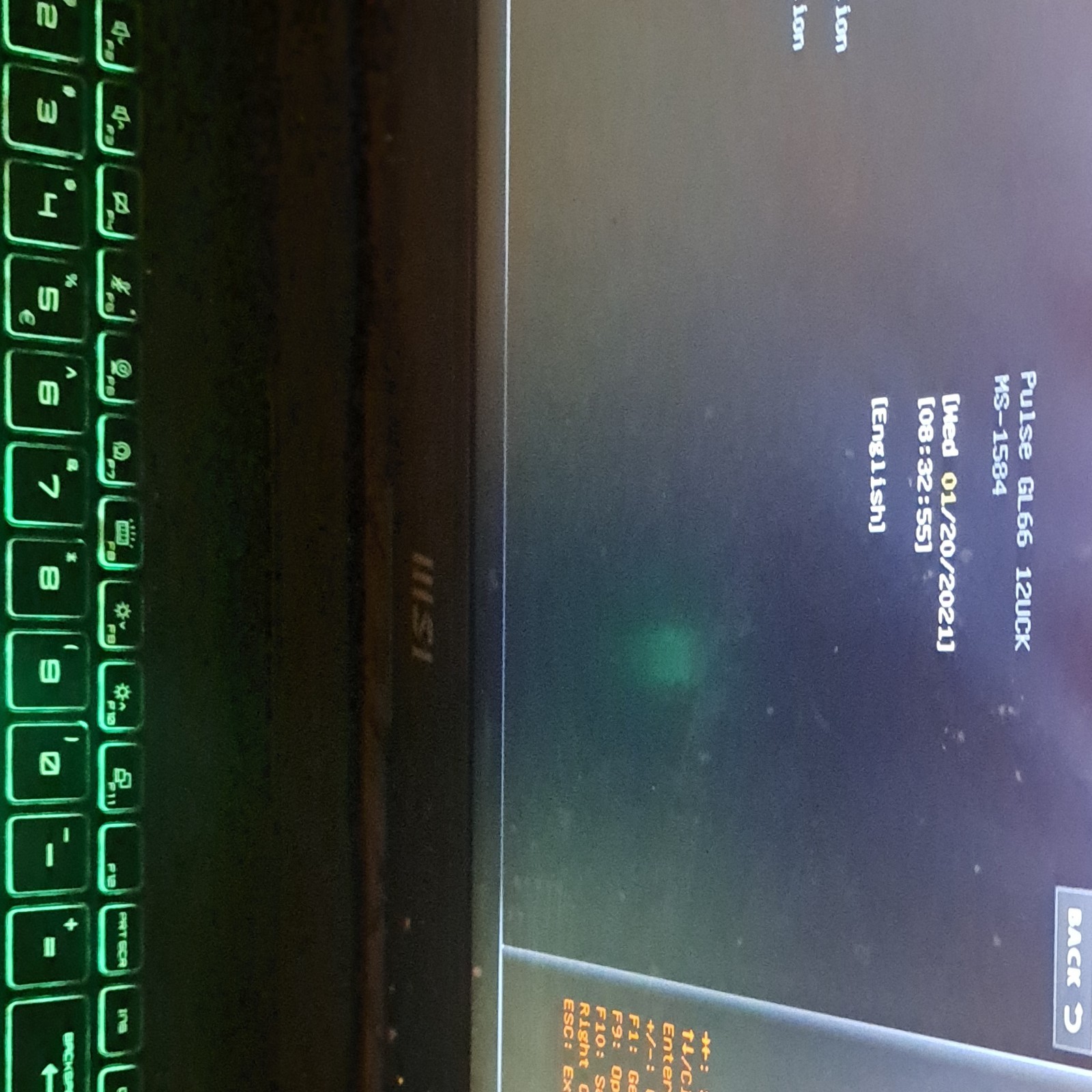 MSI Pulse GL66 12UCK Gaming Laptop, Core i7, 15.6in, Backlit Keyboard, Black