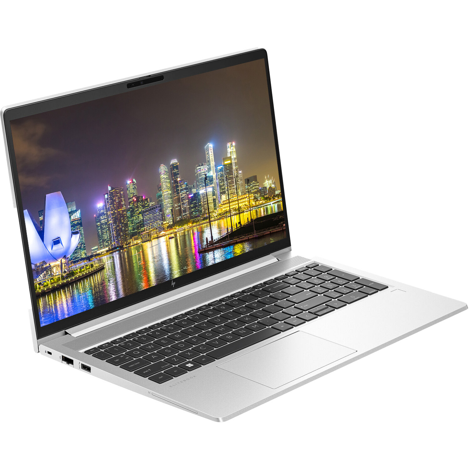 HP EliteBook 640 G10 Touch 14″ i7, Notebook with 2 x EliteDisplay 27″ Monitor