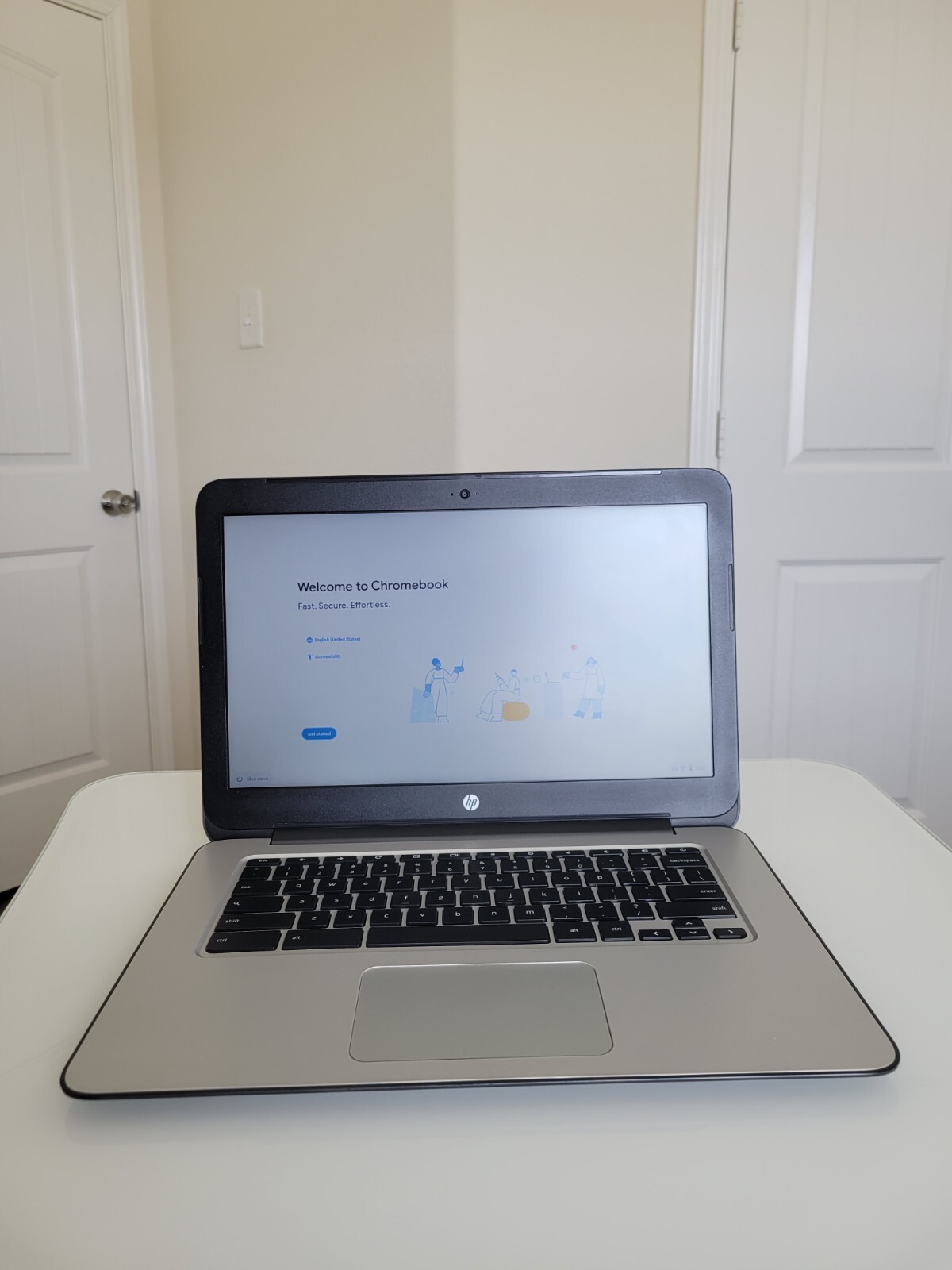 HP Chromebook 14″Intel(R) Celeron(R) CPU N2840 @ 2.16GHz (2 thrds 2.58GHz 4GB)