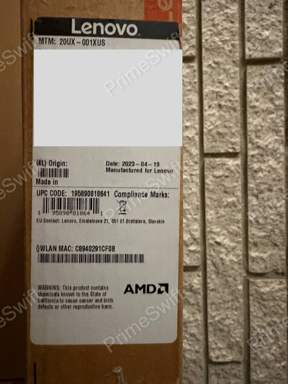 Lenovo ThinkPad C13 Yoga Gen 1 Chromebook Ryzen 5 3500C 8GB 128GB SSD 20UX001XUS