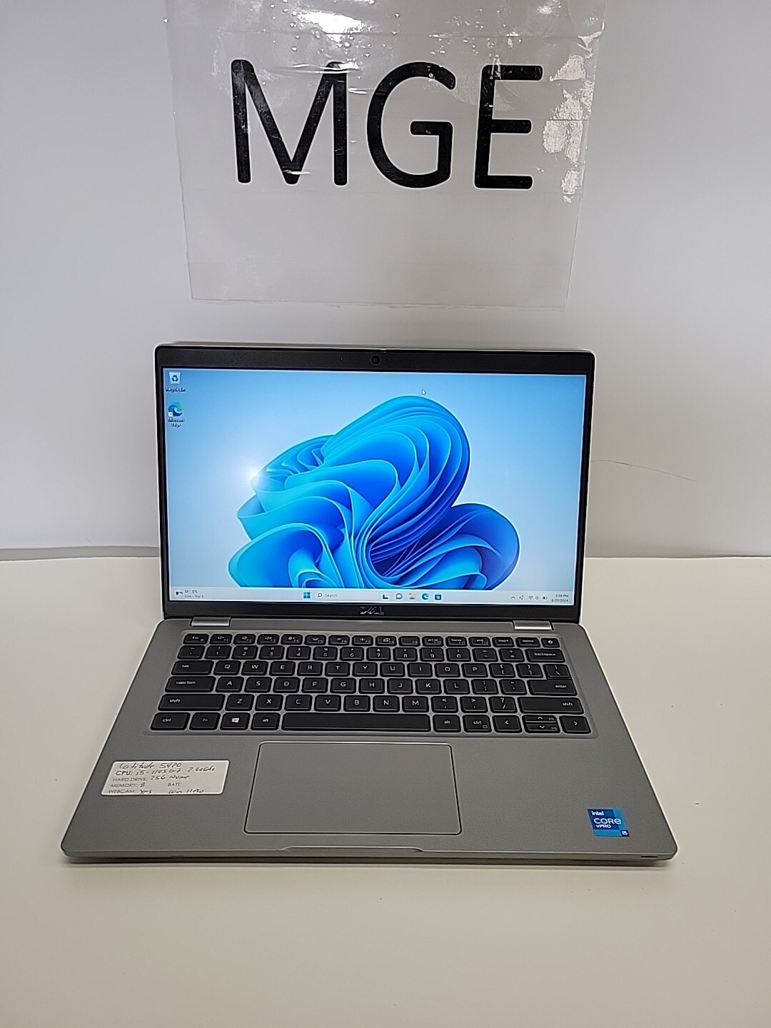 Dell Latitude 5420 Intel i5-1145 G7 2.6GHz 8GB 256GB Nvme Windows 11