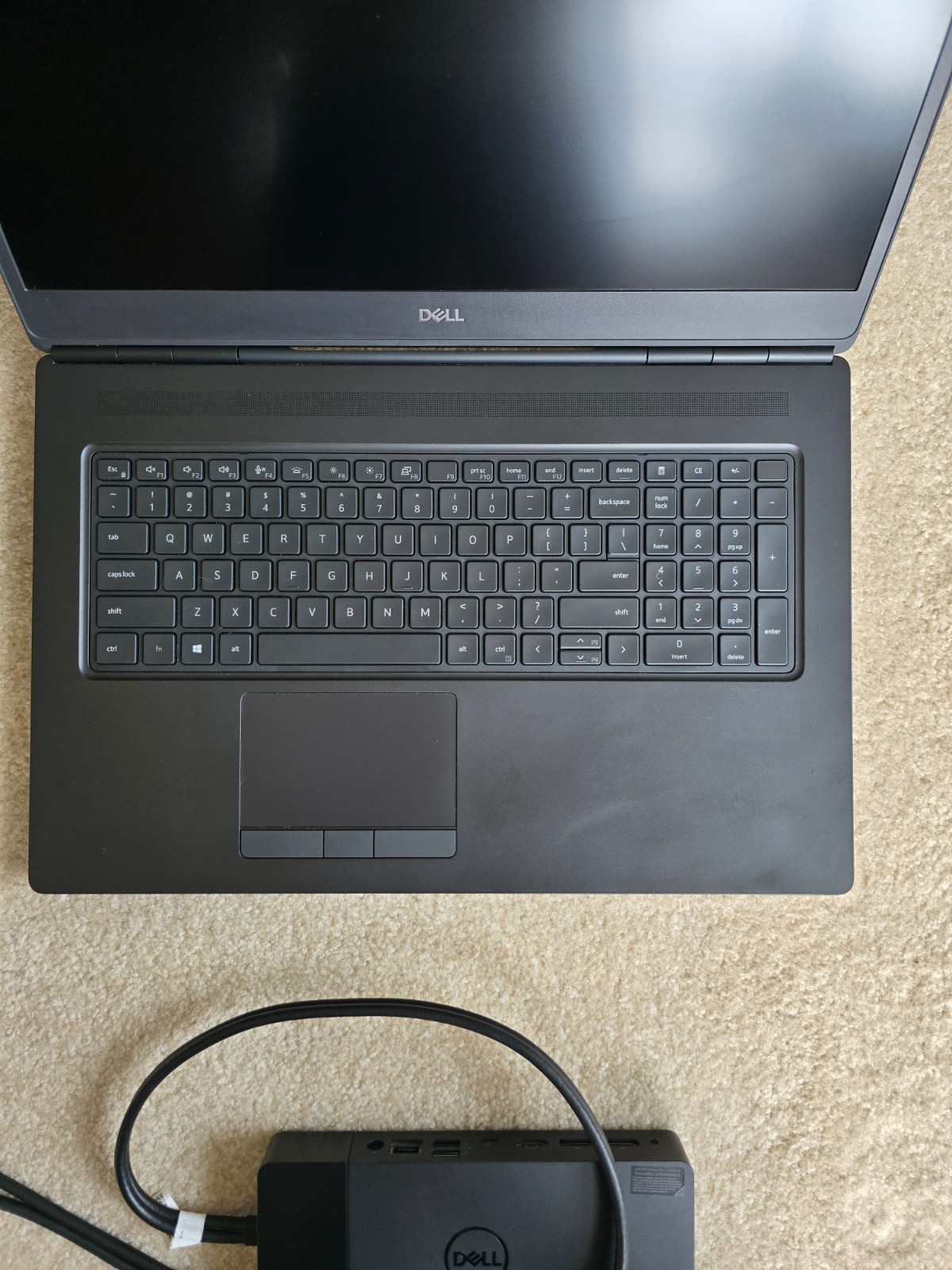 Dell Precision 7760 17.3″ Intel i7-11850H 64GB 512GB Nvidia RTX A3000 + Dock