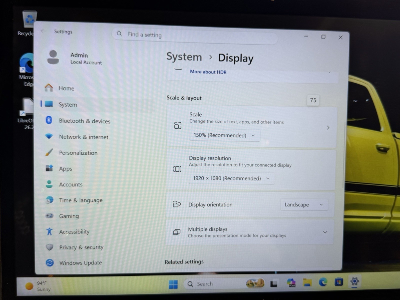 Dell Latitude 7480 i7-7600U 16GB RAM 256GB SSD Touch Win 11 Pro + LibreOffice