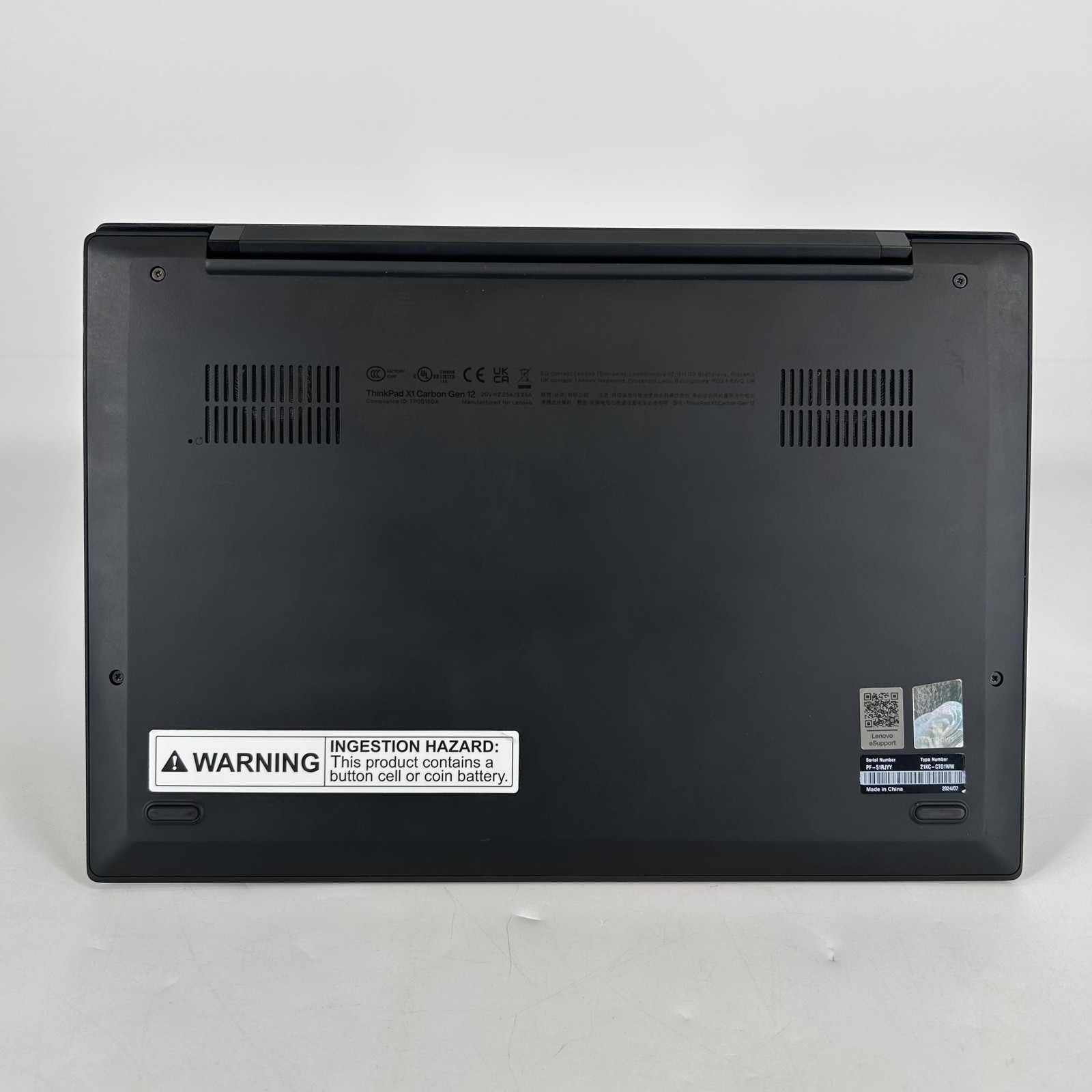 Lenovo ThinkPad X1 Carbon Gen 12 14 QHD+ TOUCH 1.7 GHz Ultra 7 165U 64GB 2TB SSD
