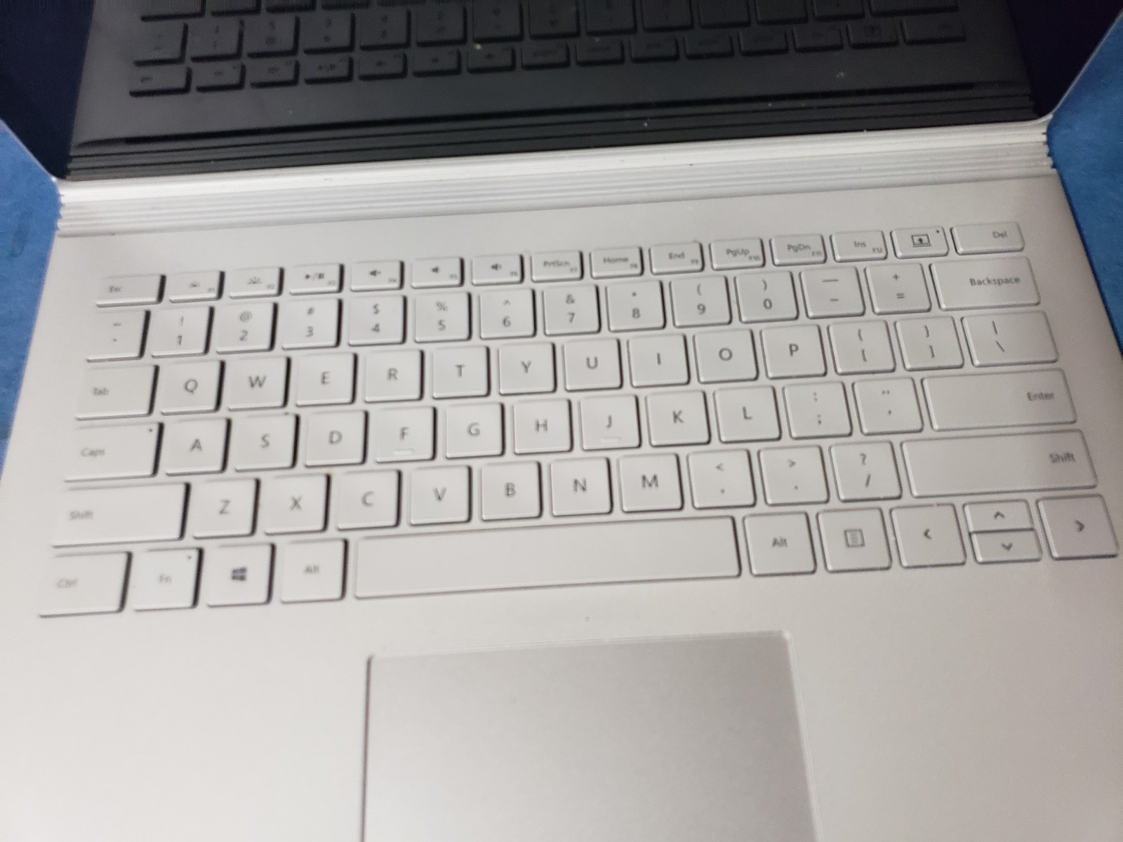 Microsoft Surface Book 1703 specs unknown for parts boot issue