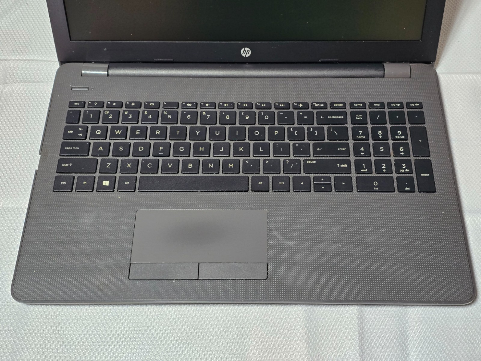 HP 255 G6 15.6 inch Boots to bios