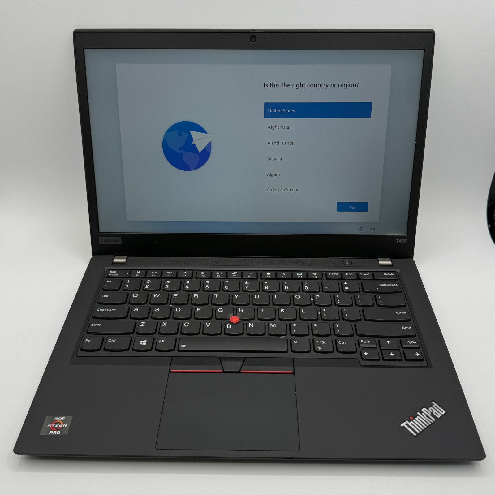 Lenovo ThinkPad T495 14 FHD 2.1 GHz Ryzen PRO 5 3500U 16GB 256GB Bat 86% Laptop