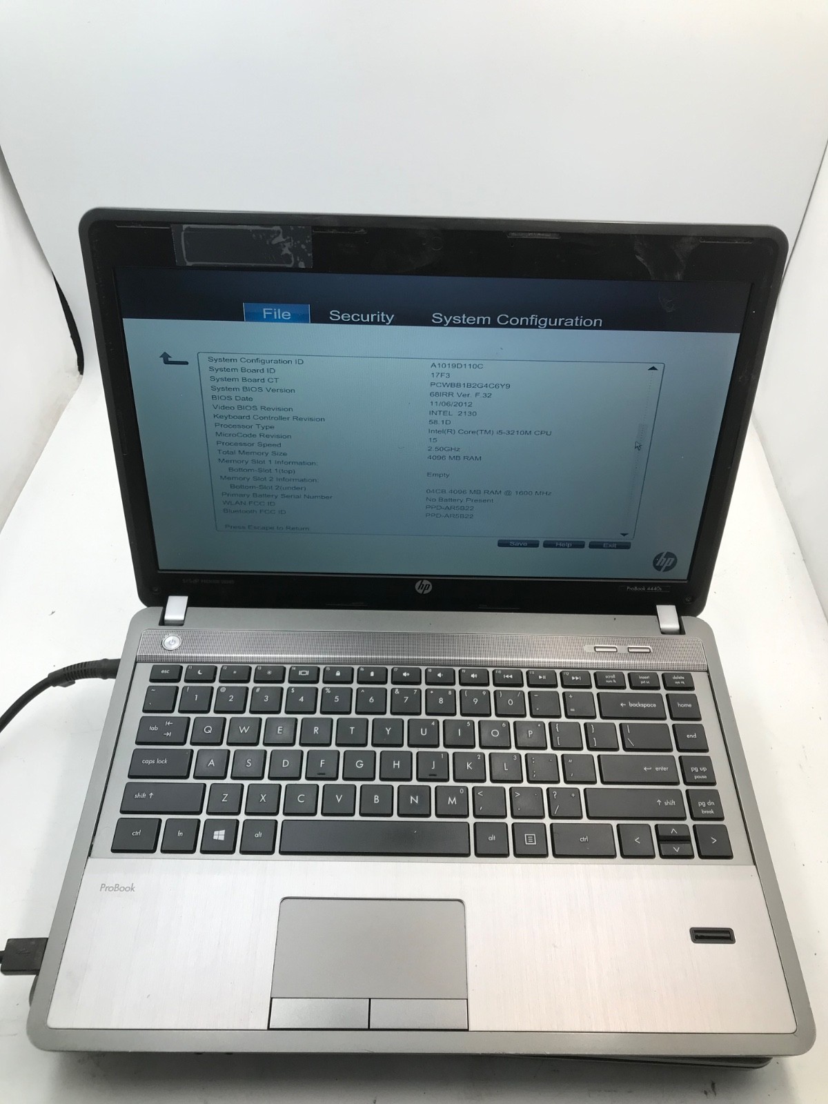 LOT OF 2 HP ProBook 4440S i5-3210M Intel i5-3210M 15″ Various Issues/Parts -MZ