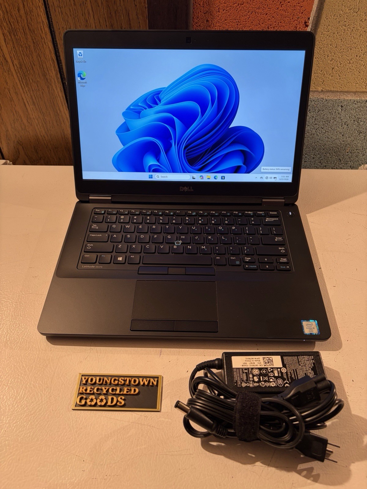 DELL LATITUDE E5470 14” FHD INTEL i5-6440HQ 8GB RAM 250GB SSD WI1P