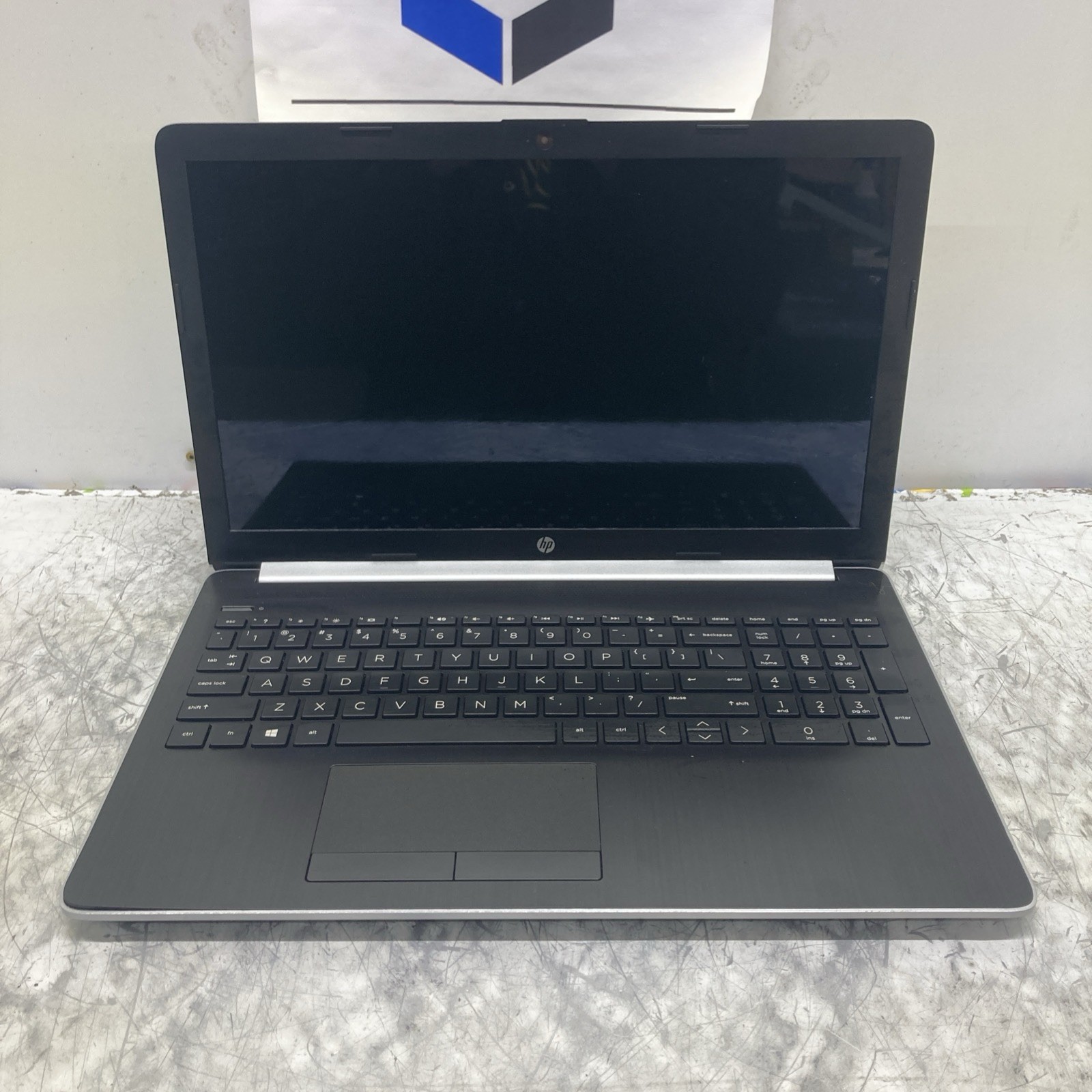 HP 15-DA0033WM | INTEL CORE I3-8130U 2.20GHZ no RAM/HDD NO OS Boot to BIOS