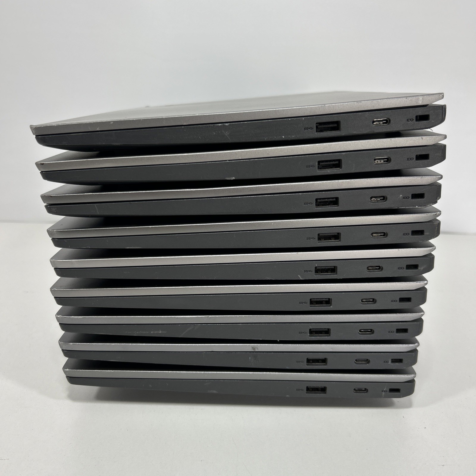 LOT OF 9 Lenovo 14E Chromebook AMD A4-9120 4GB RAM 32GB eMMC 14″